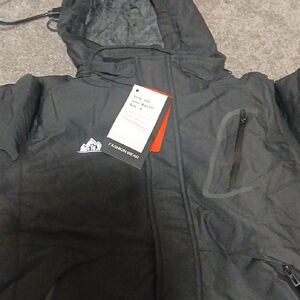 Fashion Wear Black Hooded Jacket